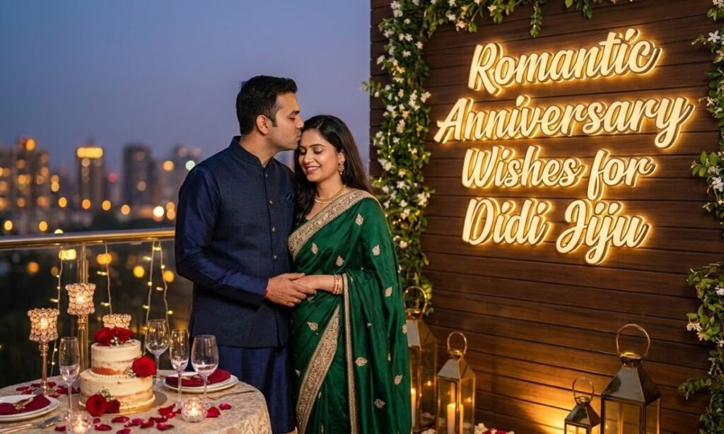 Romantic Anniversary Wishes for Didi Jiju