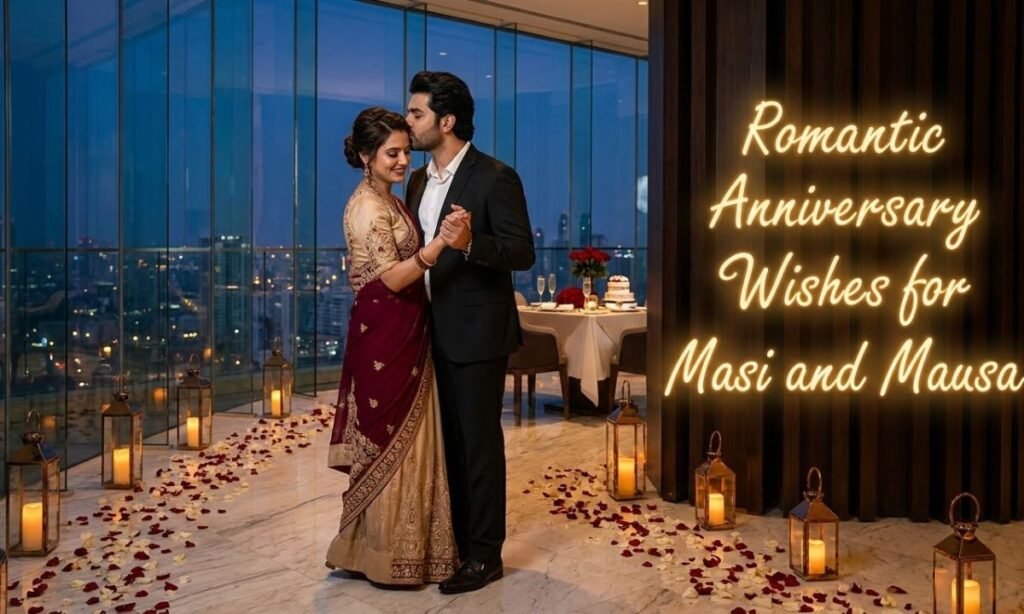 Romantic Anniversary Wishes for Masi and Mausa