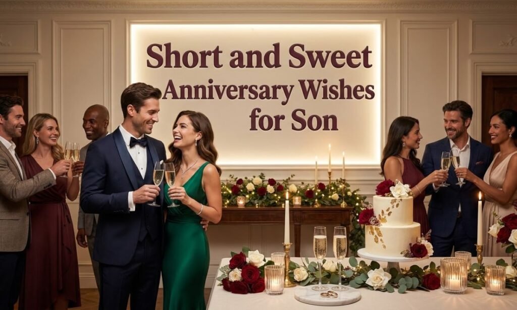 Short and Sweet Anniversary Wishes for Son