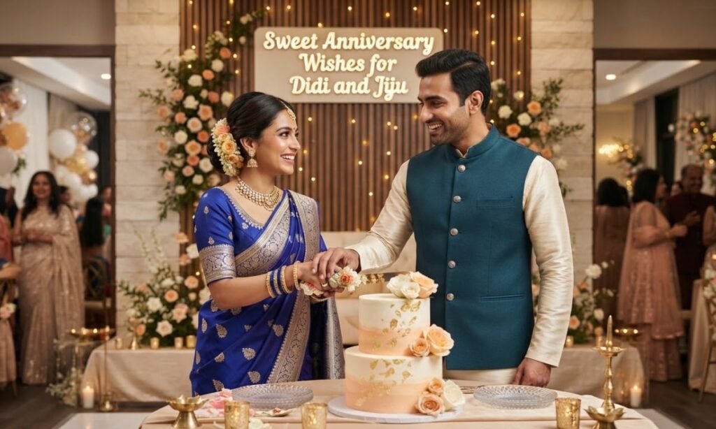 Sweet Anniversary Wishes for Didi and Jiju