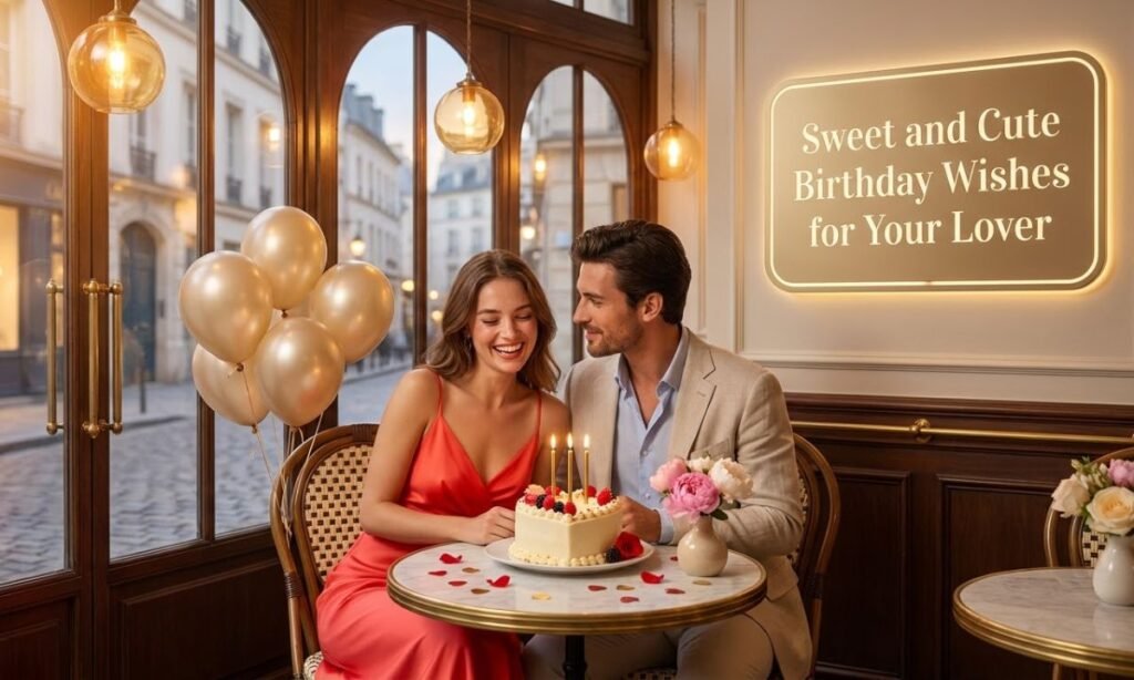 Sweet and Cute Birthday Wishes for Your Lover