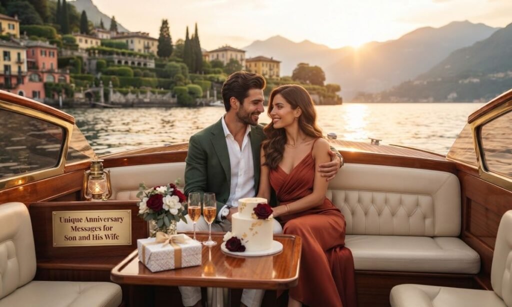 Unique Anniversary Messages for Son and His Wife