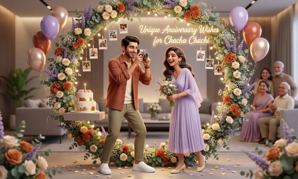 Unique Anniversary Wishes for Chacha Chachi