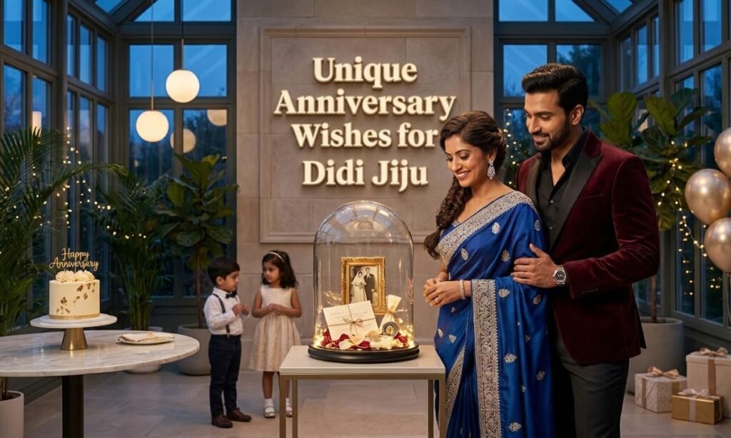 Unique Anniversary Wishes for Didi Jiju