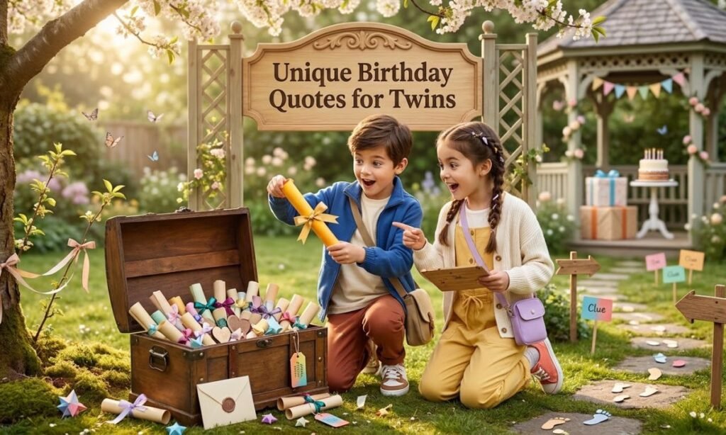 Unique Birthday Quotes for Twins