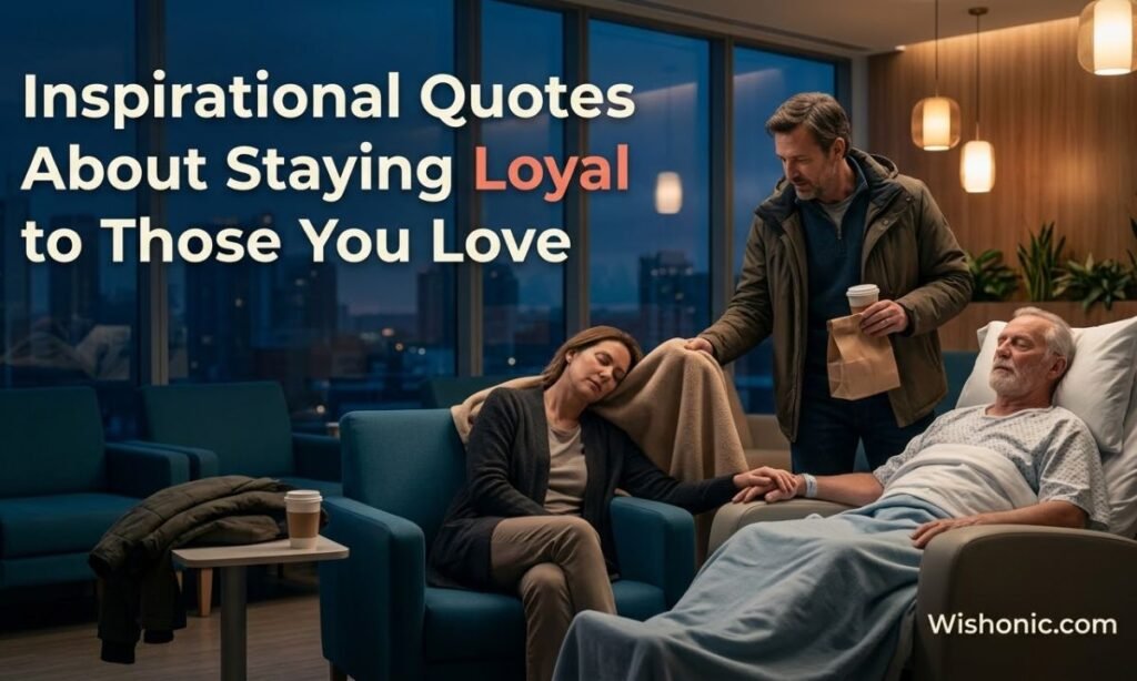 Inspirational Quotes About Staying Loyal to Those You Love
