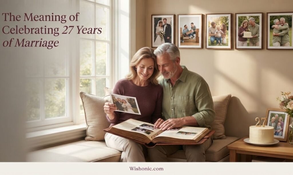 The Meaning of Celebrating 27 Years of Marriage