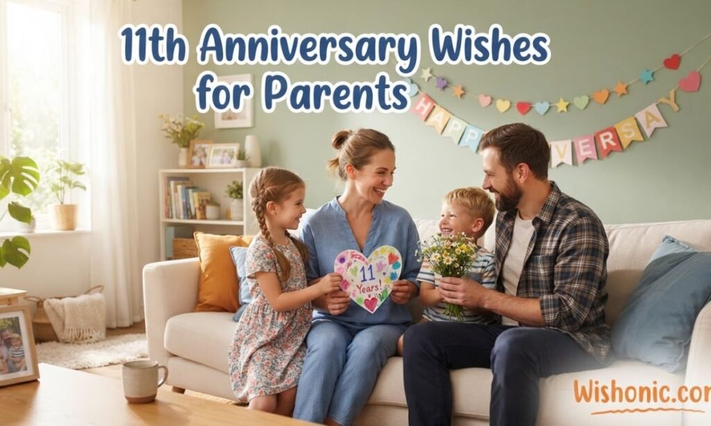 11th Anniversary Wishes for Parents