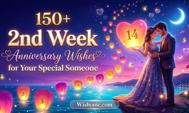 150+ 2nd Week Anniversary Wishes for Your Special Someone