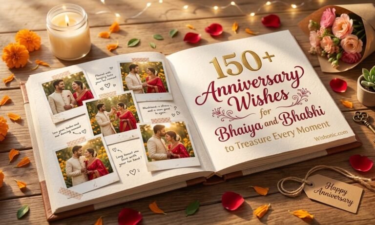 150+ Anniversary Wishes for Bhaiya and Bhabhi to Treasure Every Moment