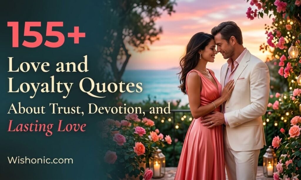 155+ Love and Loyalty Quotes About Trust, Devotion, and Lasting Love