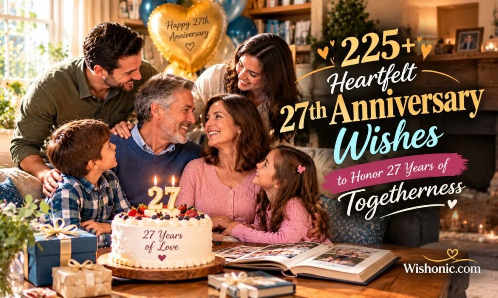 225+ Heartfelt 27th Anniversary Wishes