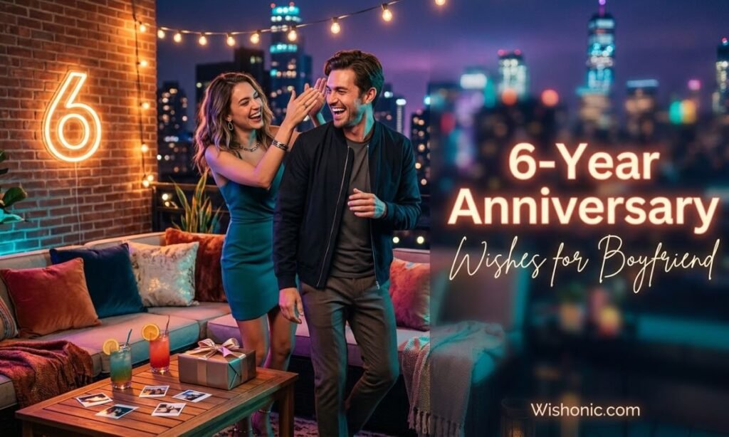 6-Year Anniversary Wishes for Boyfriend