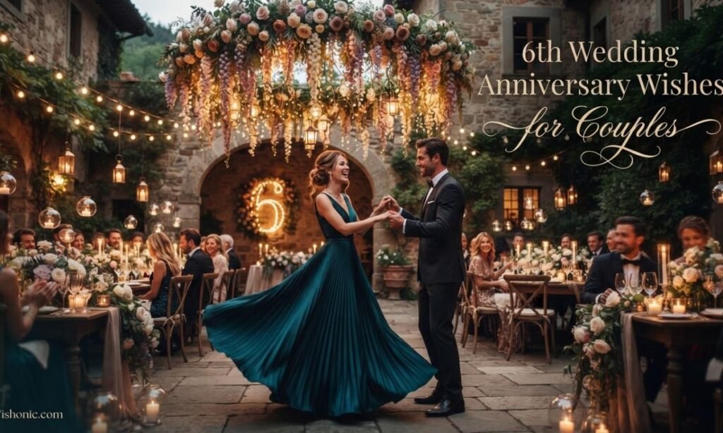 6th Wedding Anniversary Wishes for Couples