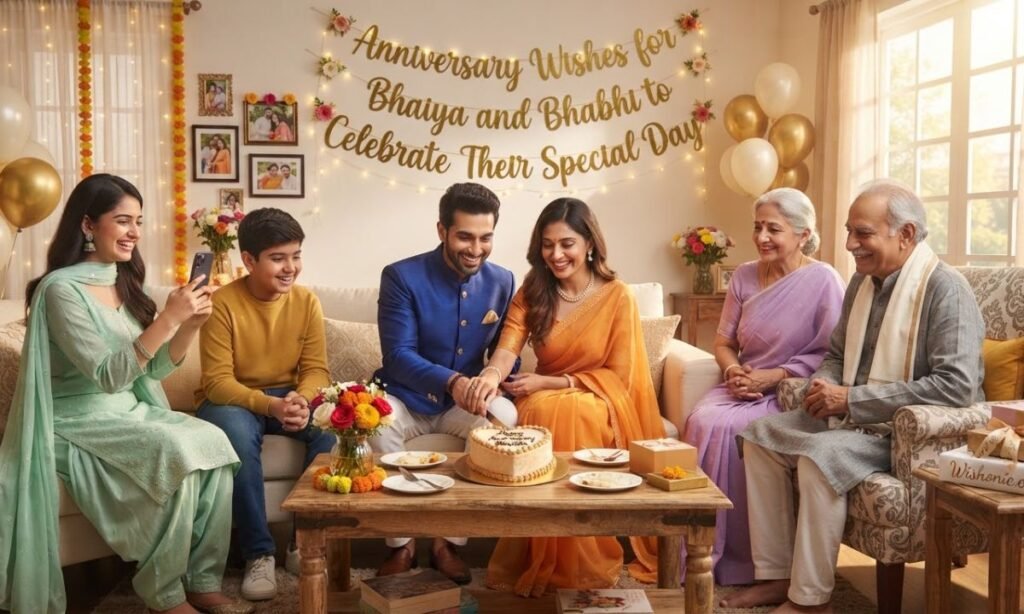 Anniversary Wishes for Bhaiya and Bhabhi to Celebrate Their Special Day