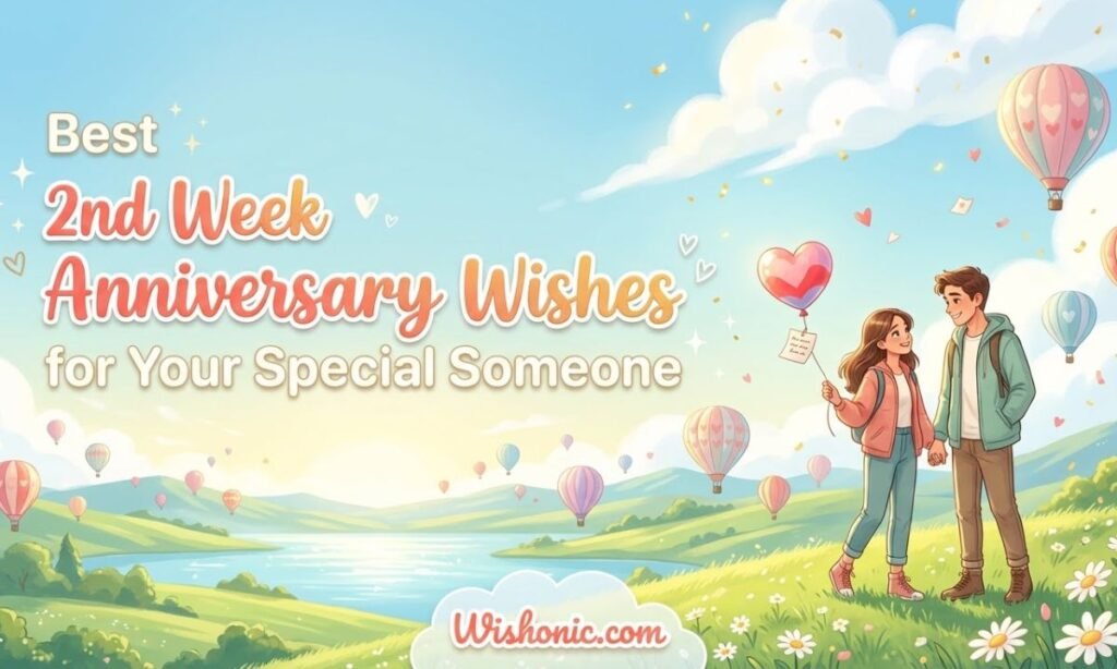 Best 2nd Week Anniversary Wishes for Your Special Someone