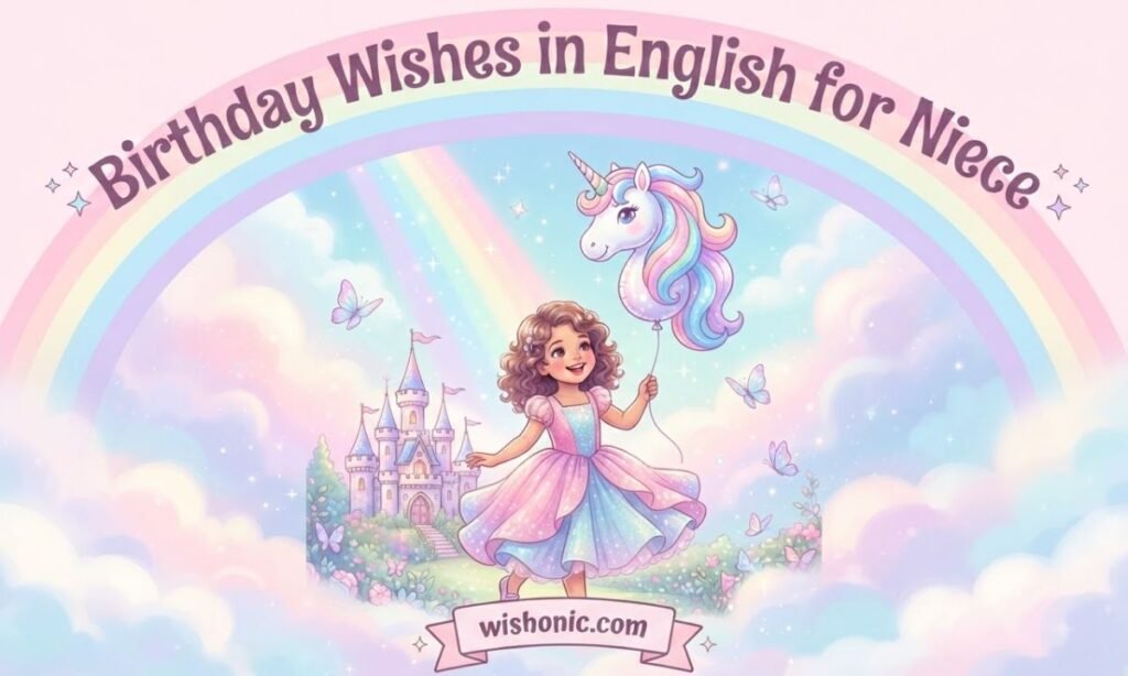 Birthday Wishes in English for Niece