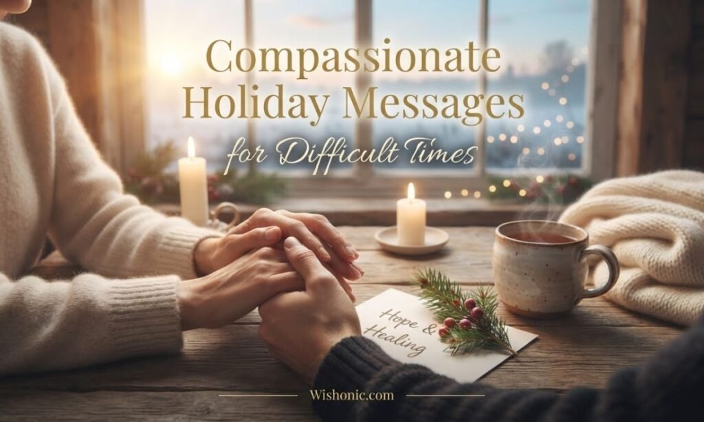 Compassionate Holiday Messages for Difficult Times
