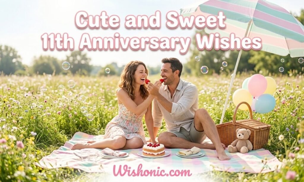 Cute and Sweet 11th Anniversary Wishes