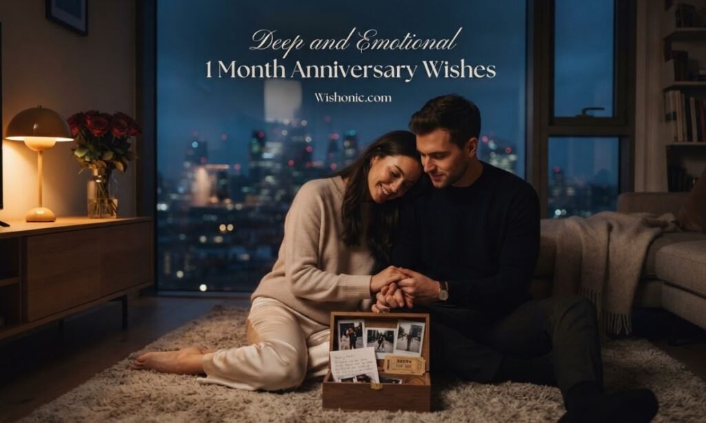 Deep and Emotional 1 Month Anniversary Wishes