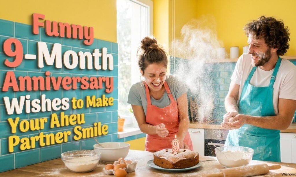 Funny 9-Month Anniversary Wishes to Make Your Partner Smile