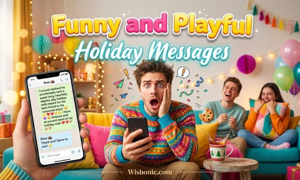 Funny and Playful Holiday Messages