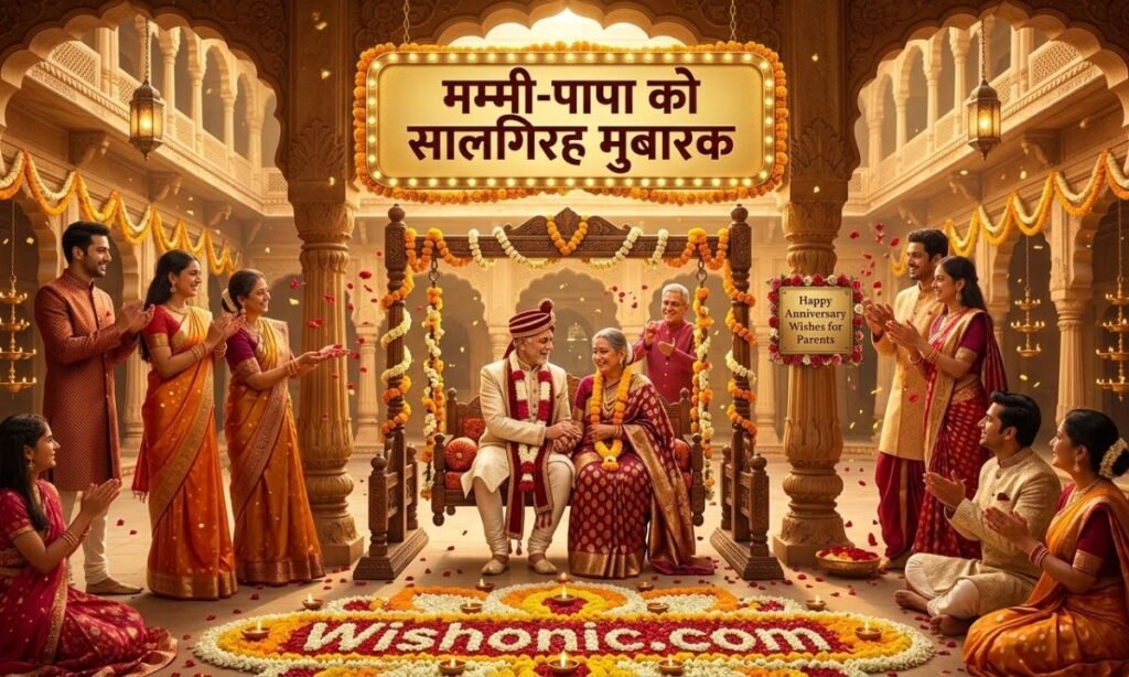 Happy Anniversary Wishes for Parents in Hindi 