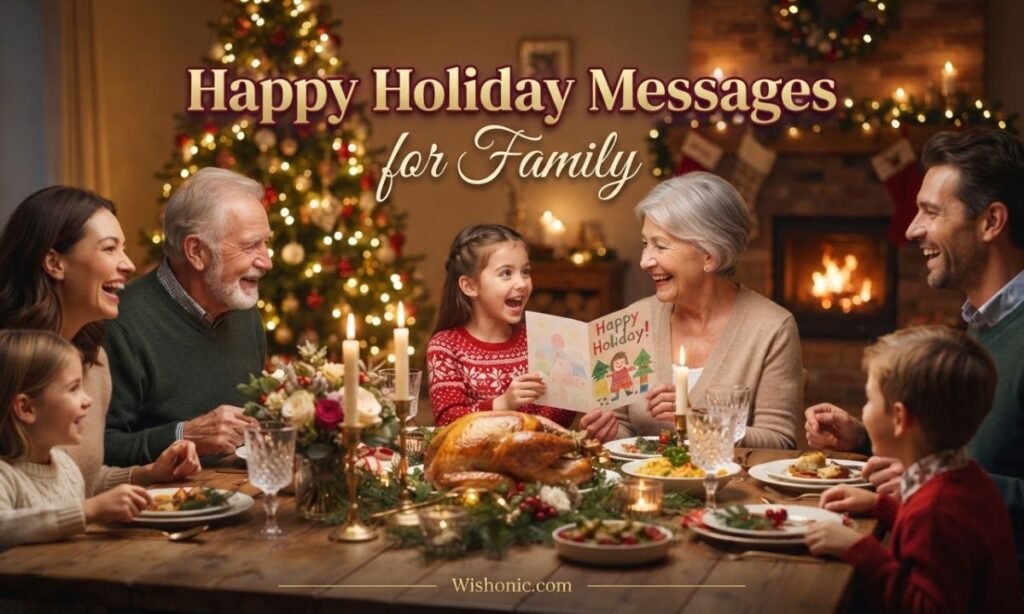 Happy Holiday Messages for Family