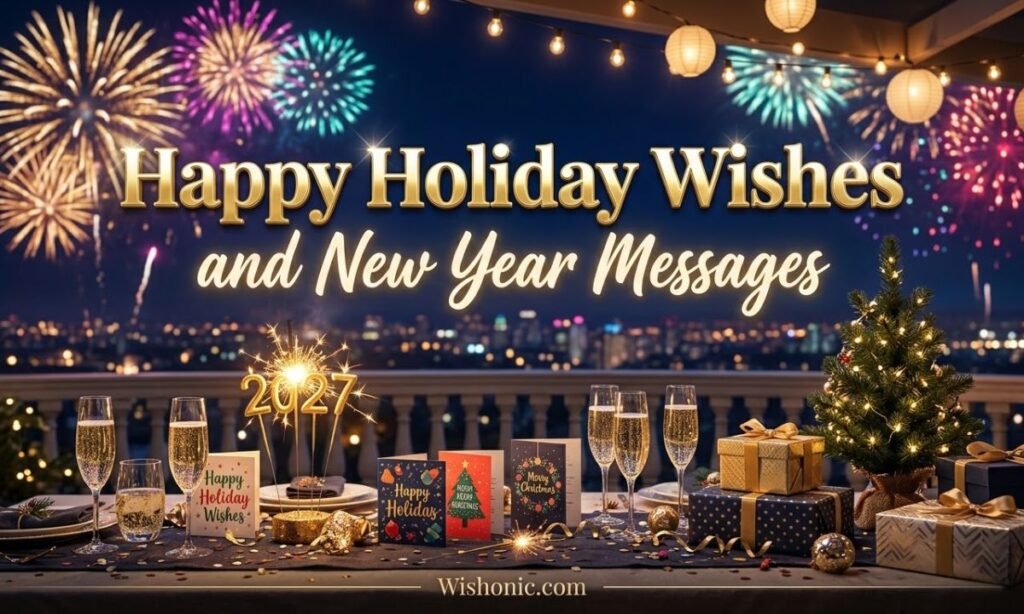 Happy Holiday Wishes and New Year Messages