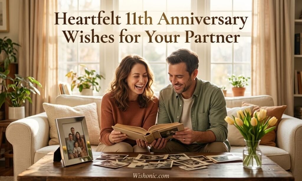 Heartfelt 11th Anniversary Wishes for Your Partner