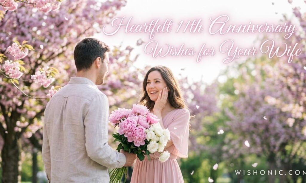 Heartfelt 11th Anniversary Wishes for Your Wife