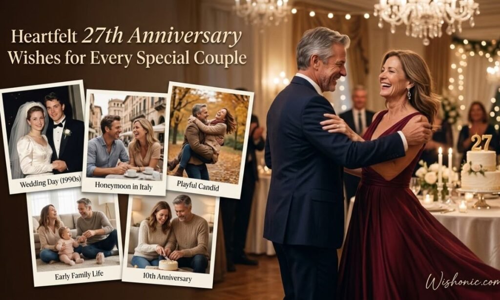 Heartfelt 27th Anniversary Wishes for Every Special Couple