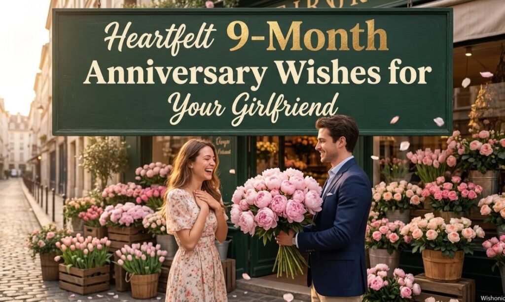 Heartfelt 9-Month Anniversary Wishes for Your girlfriend