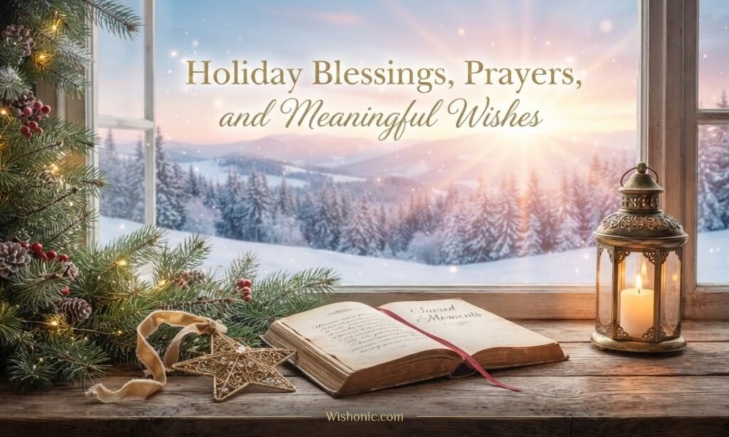Holiday Blessings, Prayers, and Meaningful Wishes