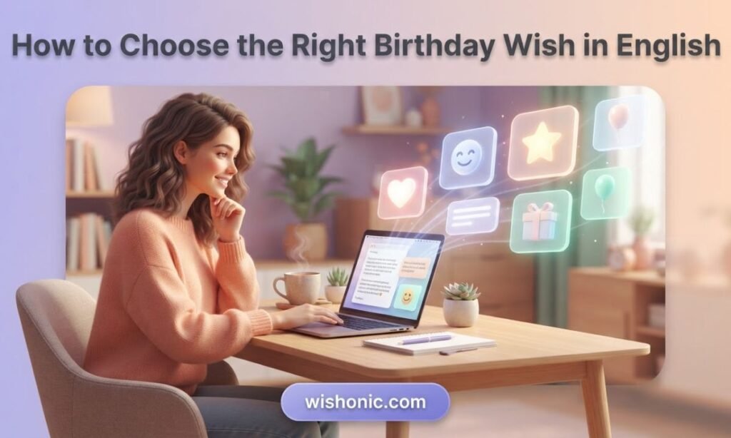 How to Choose the Right Birthday Wish in English