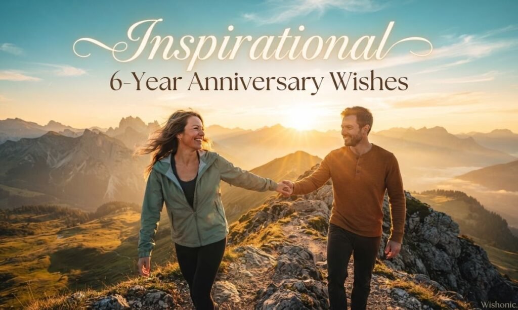 Inspirational 6-Year Anniversary Wishes