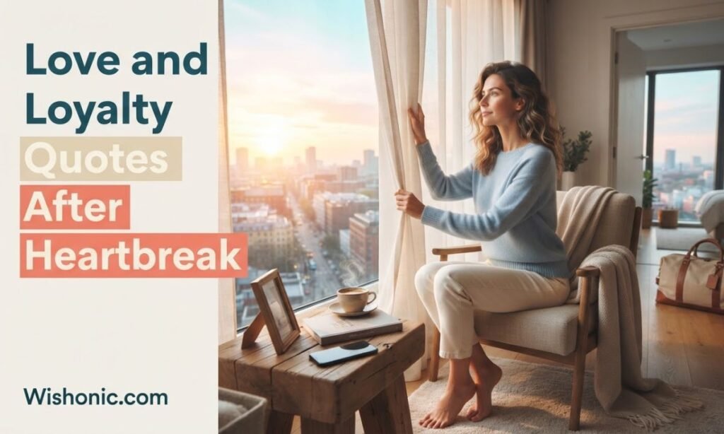 Love and Loyalty Quotes After Heartbreak