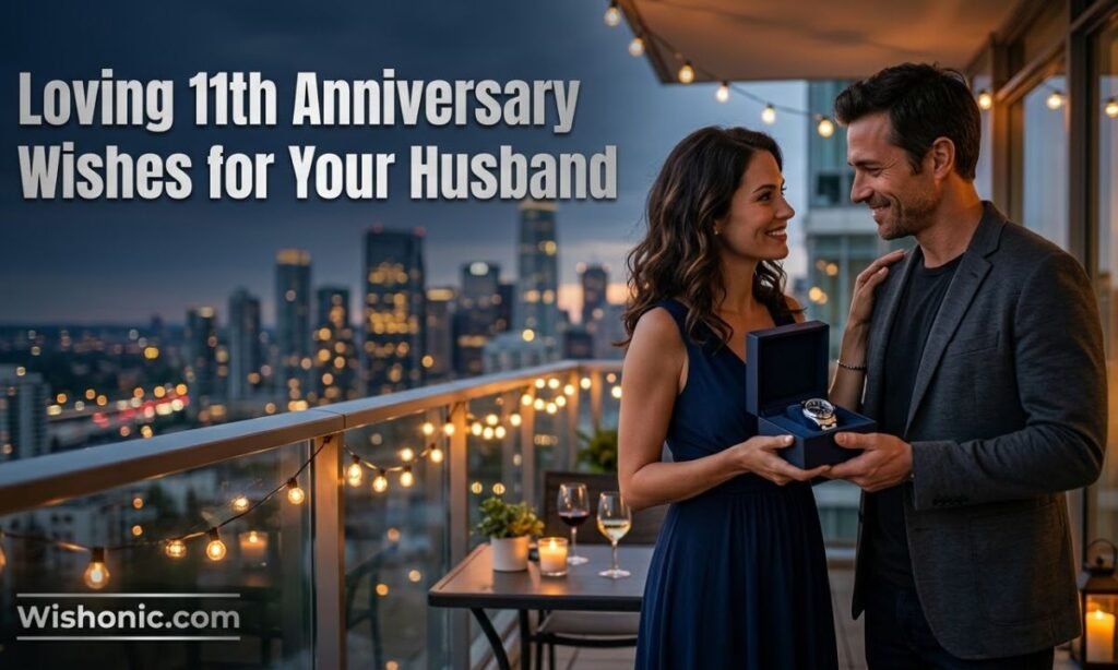 Loving 11th Anniversary Wishes for Your Husband