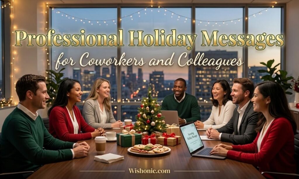 Professional Holiday Messages for Coworkers and Colleagues