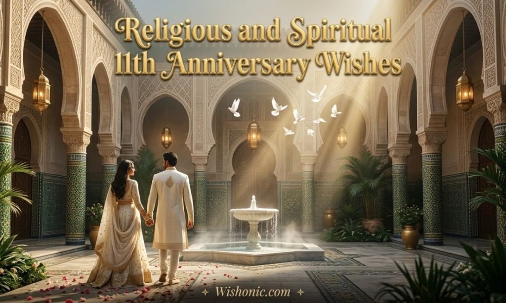 Religious and Spiritual 11th Anniversary Wishes