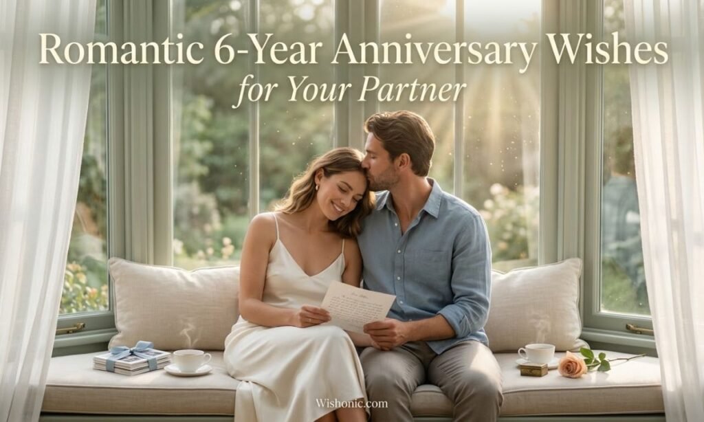 Romantic 6-Year Anniversary Wishes for Your Partner