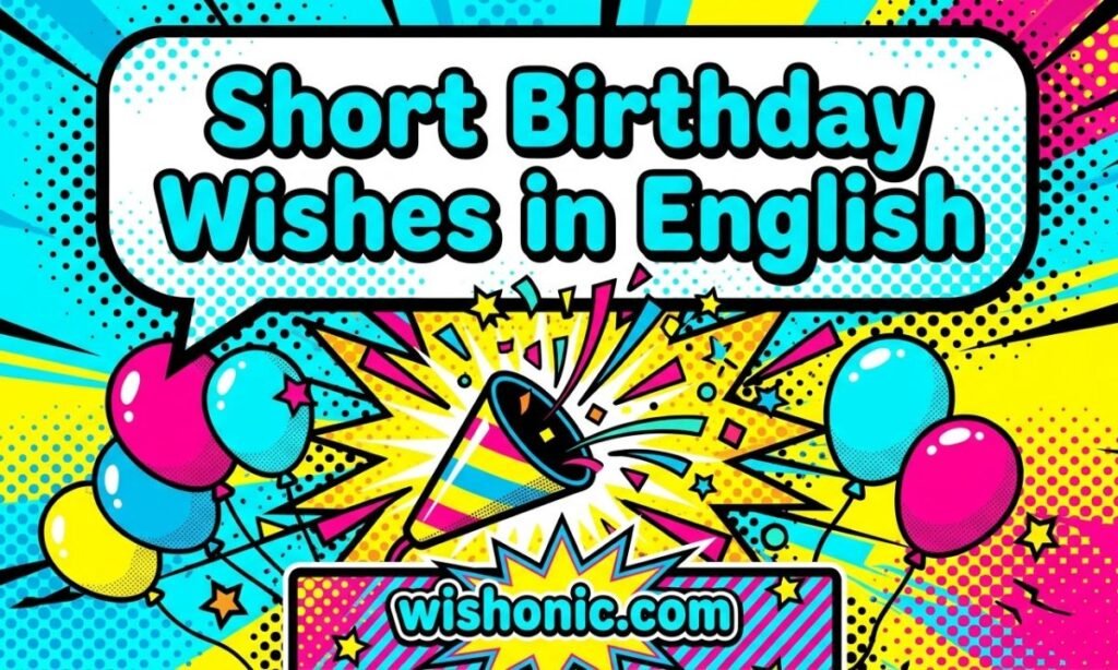 Short Birthday Wishes in English